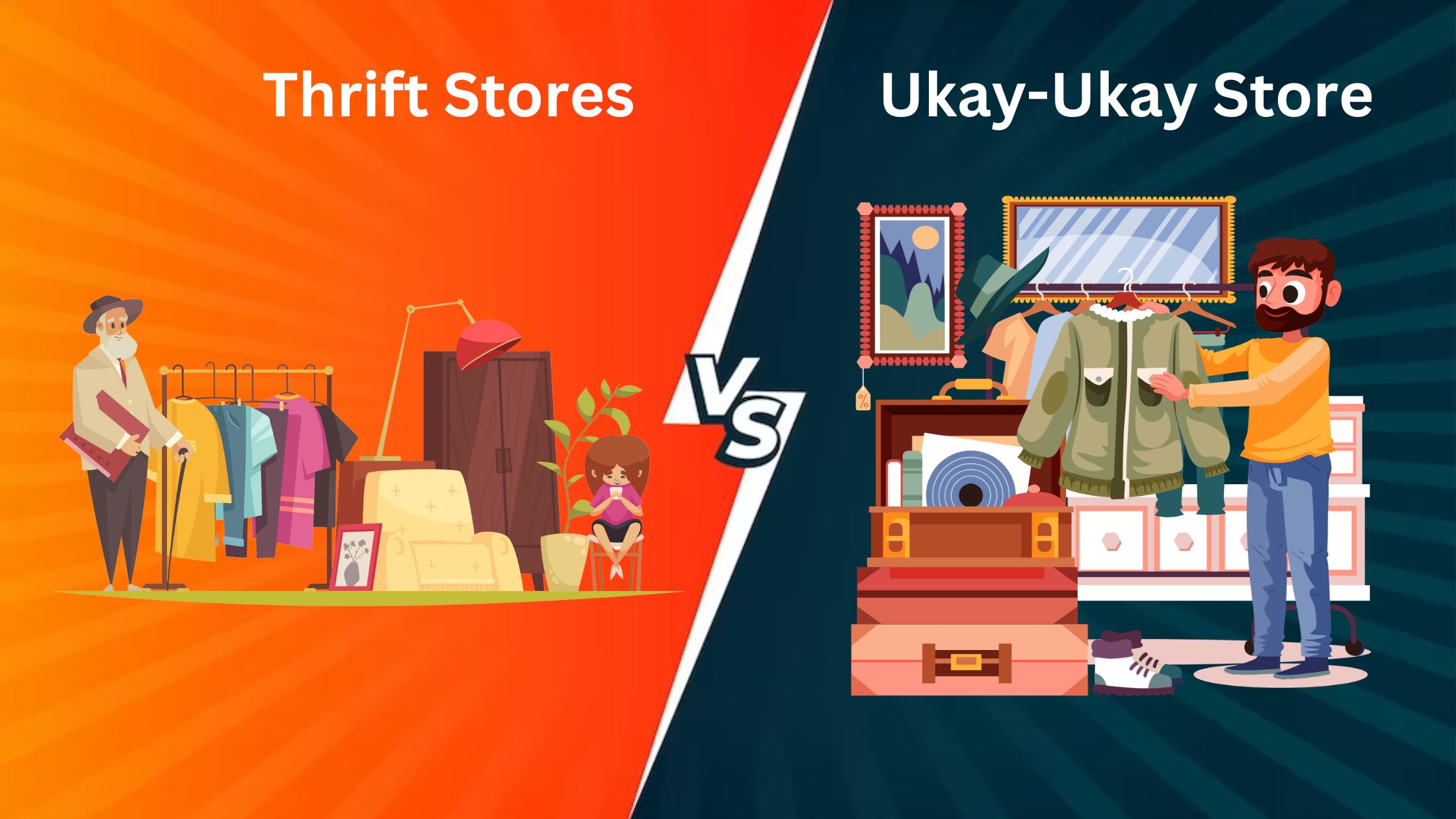 Difference Between Thrift Stores and Ukay-Ukay